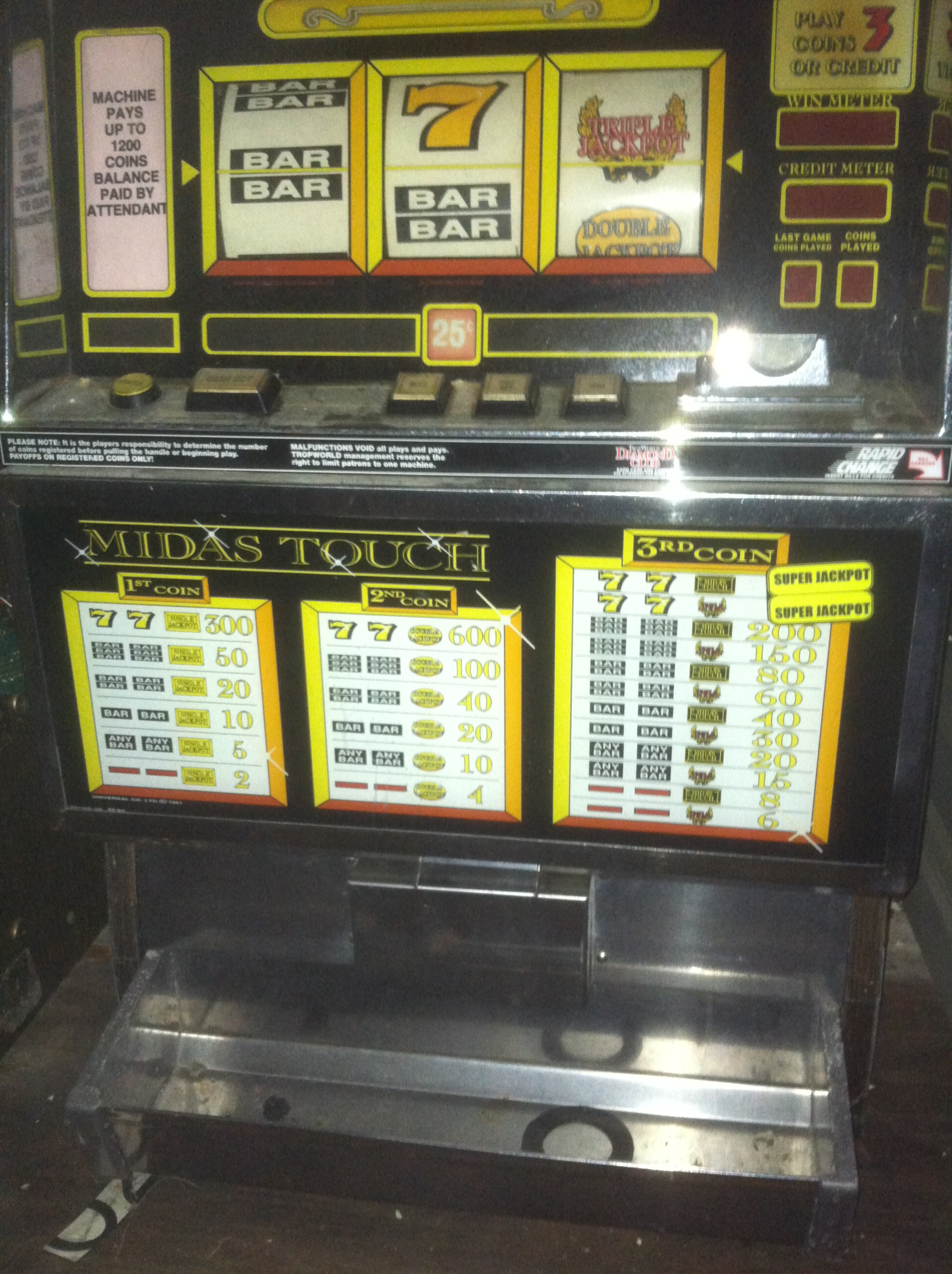 Midas touch slot machine